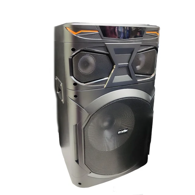 HYXON HSL-7-12 INCH High-End Outdoor Party Speaker | Powerful Boost Bass |DJ Speaker (Black)