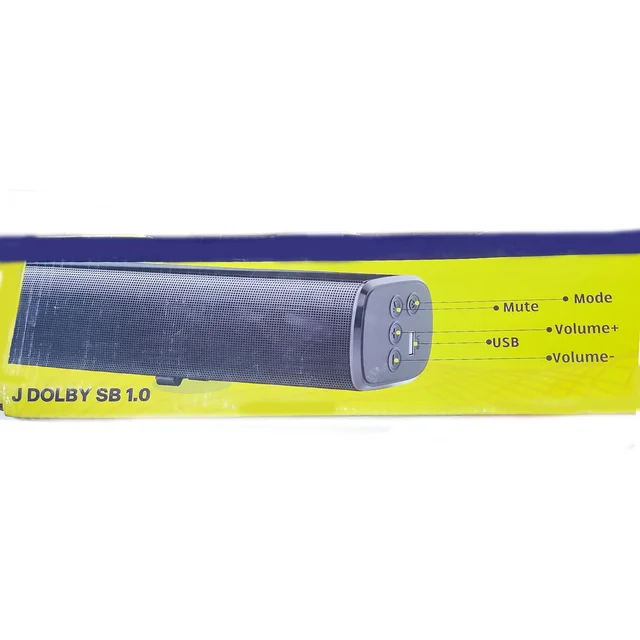 Jajot J DOLBY SB 1.0 Bluetooth Soundbar (Black)