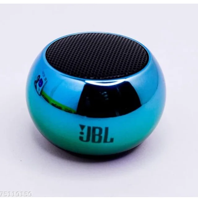 VEV JBL 4D Power Bass Metal Speaker | Mini Speaker (Green)