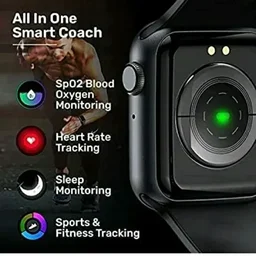 ULTRA T10 Ultra Smartwatch 2.09" inch Big Infinite Display Sleek Design Metal Body with 53mm Real Screws Calling Wireless Charging with Activity Tracker Compatible with All 3G/4G/5G Android (Orange) - Orange Roughy