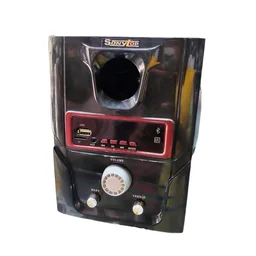 Sonytop WF-002 2.1 Multimedia Speaker With Bluetooth Supporting USB, AUX, Built In FM And Remote Control (Black)
