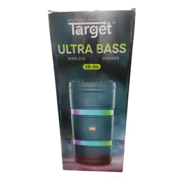Target SB-84 Ultra Bass Wireless Speaker | 25W Output Power | 1700mha Battery (Black)