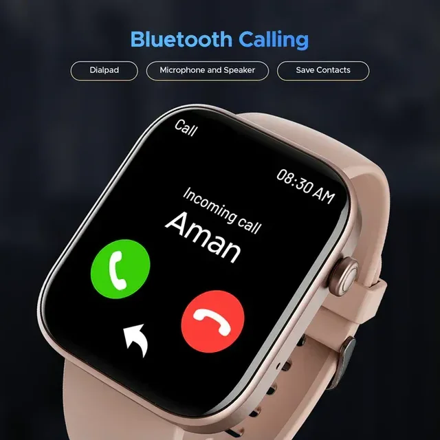 boAt WAVE ASTRA 3 Smartwatch | 1.83" (4.64cm) Display | BT Calling, Powered by Crest+ OS, 700+ Active Mode (Cherry Blossom)