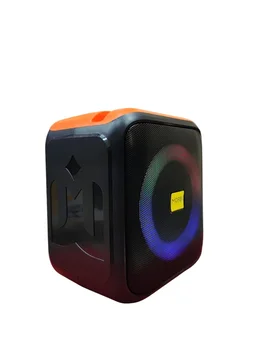 MORBI Morbi Wireless Bluetooth Speaker Deep Bass With Wireless Mic Compact S1 (10W) (Black) - Black