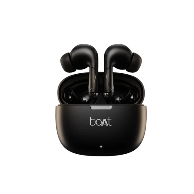 BOAT Boat Airdopes 213 | Wireless Earbuds With 50 Hours Playback | BEAST™ Mode & ENX™ Calling (BLACK)