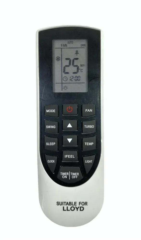 VEV LLOYD Split Air Conditioner Remote Compatible For LLOYD Split AC (WHITE)