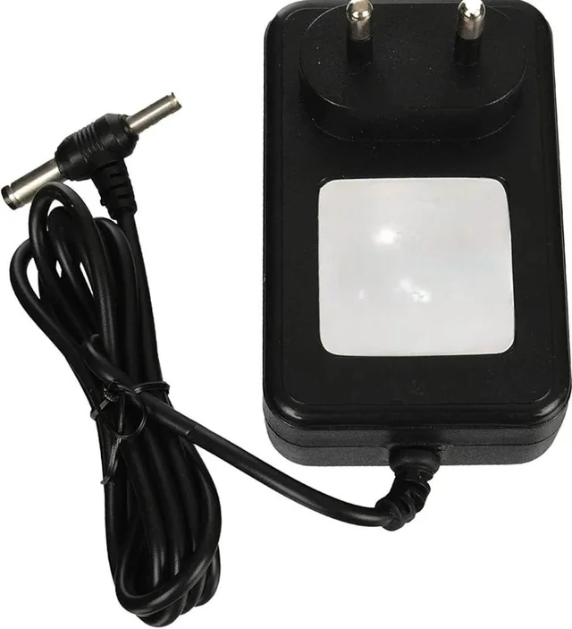 KRISHNA Krishna High-Quality 12V-1Amp 2 in 1 Pin AC/DC Adapter Power Supply | For Wi-Fi Router | Set Up Box Tablet | Cctv Camera | Switch Mode Power Supply Adapter (BLACK) - 12V-1Amp