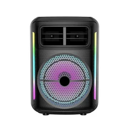 TARGET Target SB-225 SPEAKER Wireless Portable Speaker 12 Hours Play Time Dual Equalizer Modes For Normal & Deep Bass Output Wired Mic With Remote (BLACK) - Black