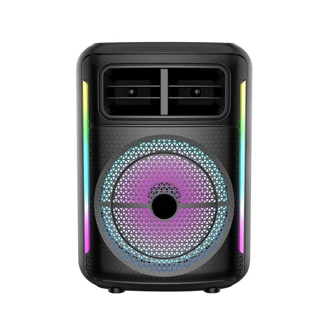 TARGET Target SB-225 SPEAKER Wireless Portable Speaker 12 Hours Play Time Dual Equalizer Modes For Normal & Deep Bass Output Wired Mic With Remote (BLACK) - Black