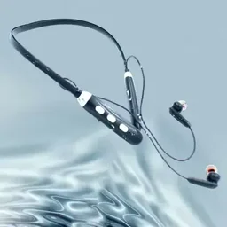 Tigotech NOIZE X1 Bluetooth Neckband | Nonstop 25hrs Playtime with Type C Bluetooth Headset (Black)