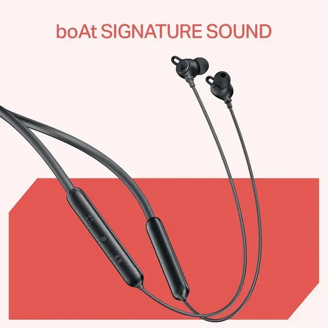 BOAT boAt Rockerz Strive Wireless Neckband with ENx™ Technology, 30 Hours Playtime, ASAP™ Charge, Bluetooth v5.3, Beast™ Mode