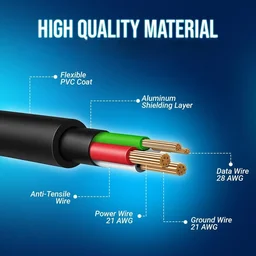 VEV Crovell CV-04 | Travel Charger 1.2A | Jio Supported (BLACK)
