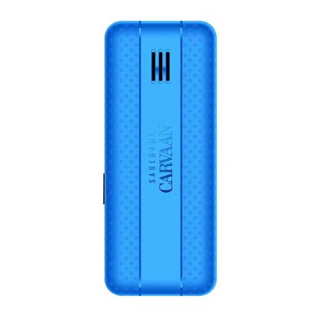 CARVAAN SAREGAMA Hindi (Don M12) Keypad Mobile Phone - 1000 Pre-Loaded Hindi Songs (Blue)