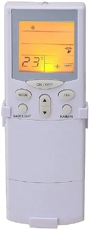 VEV Hitachi Split AC Remote Control Compatible For Hitachi AC (WHITE)