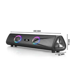 BPL (BSBM111) Cine Coustic Compact Soundbar 35 W With 18 Hours Playtime, 2.0 Channel (BLACK)