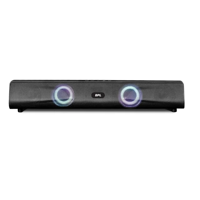 BPL (BSBM111) Cine Coustic Compact Soundbar 35 W With 18 Hours Playtime, 2.0 Channel (BLACK)