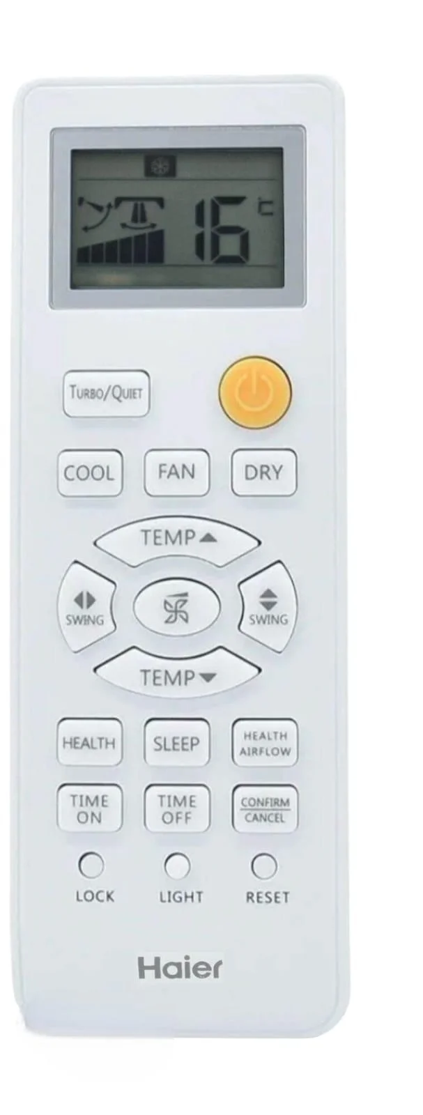 VEV Haier Split AC Remote Compatiable For Haier AC (WHITE)