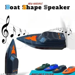 TARGET Target SB-218 Portable Bluetooth Boat Shape Speaker High-Quality Sound 10 Hour Music Time (Available In Multicolour)