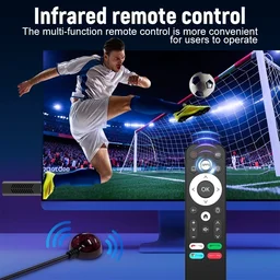 i96 D10 Android 14V Stick | Fire TV Stick 4K Ultra HD 8GB + 128GB Storage (Black)