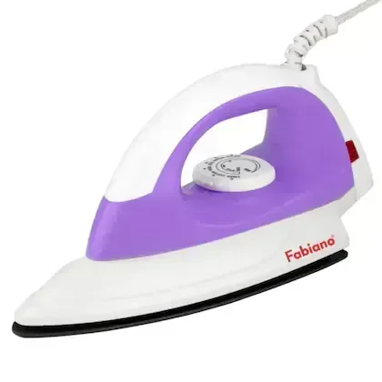 Fabiano Oasis Dry Iron 1100 Watt Light Weight Dry Iron (Purple)