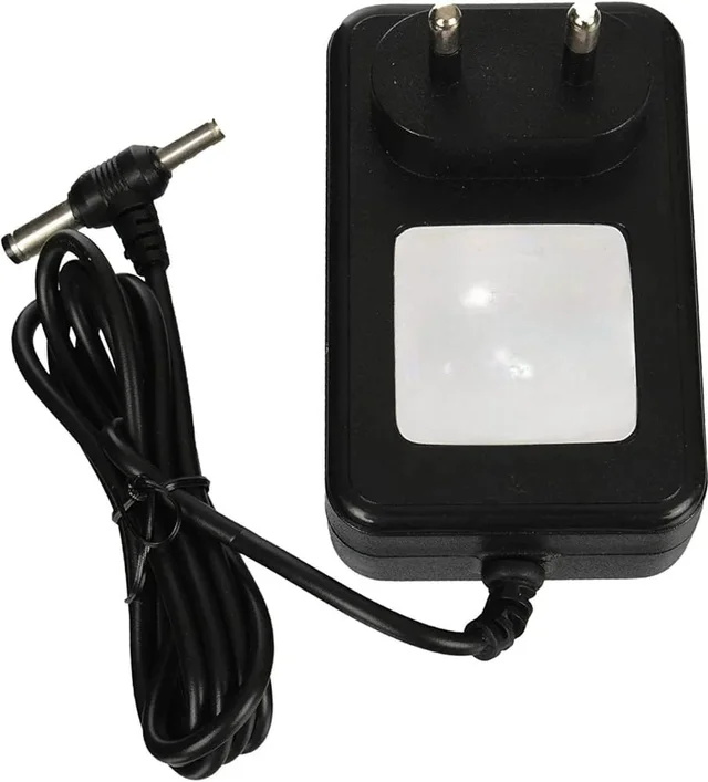KRISHNA Krishna High-Quality 9V-1Amp 2 in 1 Pin AC/DC Adapter Power Supply | For Wi-Fi Router | Set Up Box Tablet | Cctv Camera | Switch Mode Power Supply Adapter (BLACK) - 9V-1Amp