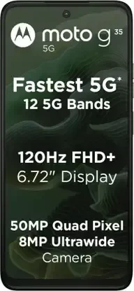 Motorola MOTOROLA Smart Phone g35 5G (Green, 128 GB) (4 GB RAM) - 4 GB, 128 GB
