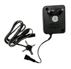 HEC 4 Pin Plug with Reverse Socket | 4.5V | AC Power Adapter (Black)