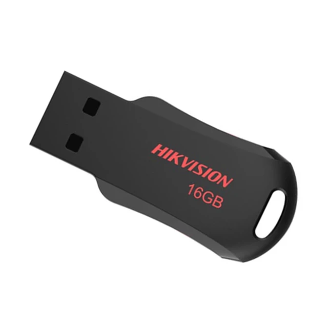 Hikvision M200R 2.0 USB Flash Drive 16GB (Black) - 16GB