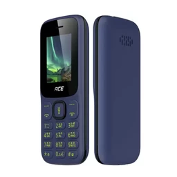 itel ACE 3 SHINE Keypad Mobile Phone | 4.5cm Bright Display | 1000mAh Battery | Wireless FM with Recording (BLACK) - Black
