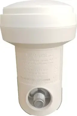 VEV Airtel DTH Universal LNB 4K Ultra HD Signal For Satellite TV Receiver (White) -