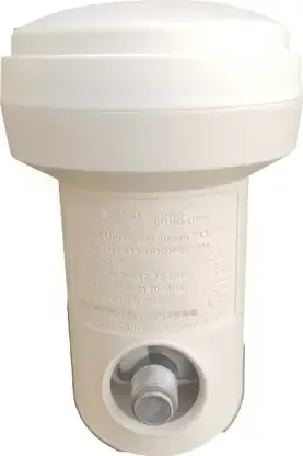 VEV Airtel DTH Universal LNB 4K Ultra HD Signal For Satellite TV Receiver (White) -
