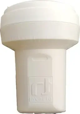 VEV Airtel DTH Universal LNB 4K Ultra HD Signal For Satellite TV Receiver (White) -