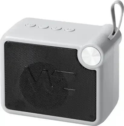 MZ M406SP (Portable Bluetooth Speaker) Dynamic Thunder Sound, 1200mAh Battery 5 W Bluetooth Speaker (Gray) - Gray
