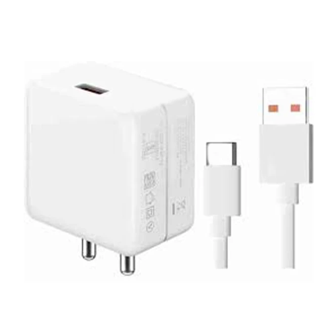 VEV mi 85W Super V00C Power Adapter Super Fast Charger Compatible for mi (White)