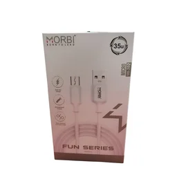 Morbi MI-202 | 35W | Micro | Fast Charging Data Cable (White)