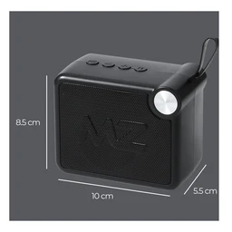 MZ M406SP (Portable Bluetooth Speaker) Dynamic Thunder Sound, 1200mAh Battery 5 W Bluetooth Speaker - Black