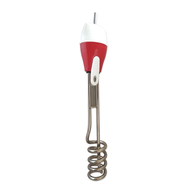 Parker STELCO 1500-Watts 230V AC Immersion Water Heater ( Red & Silver)