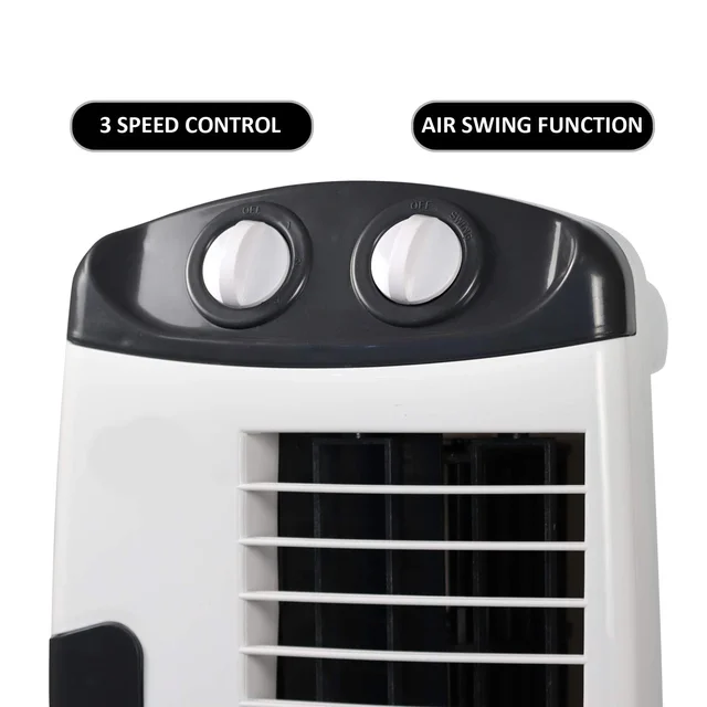 Surya Shine Tower Fan High Speed Powerful Motor ( White & Grey )