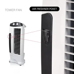 Surya Shine Tower Fan High Speed Powerful Motor ( White & Grey )
