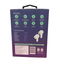 Pebble TRUBUDS True Wireless Earpods | ENC with Dual Mic | Just making it crystal clear (Mint Green) - Mint Green