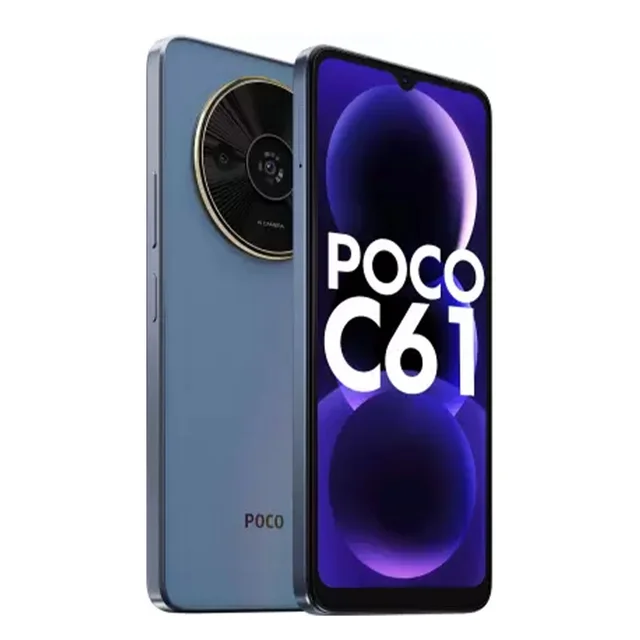 POCO 61 4GB RAM |64GB ROM (Ethereal Blue)