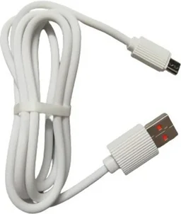 RD 3A Max Output Dual USB Car Charger With Micro USB | Adapter Compatible with Most Cars & Cellular Phones (WHITE)