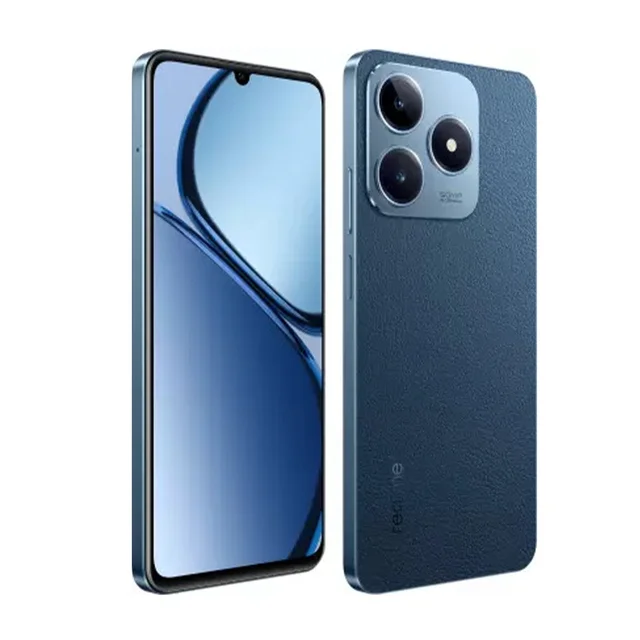realme C63 4GB RAM | 128GB ROM (Leather Blue) - Leather Blue