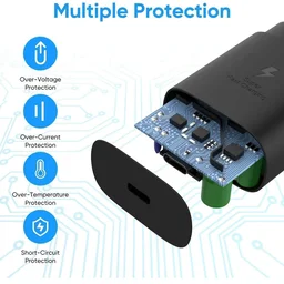 Samsung 45W PD Adapter USB Type-C to Type-C Cable 5A | Travel Adapter (Black)