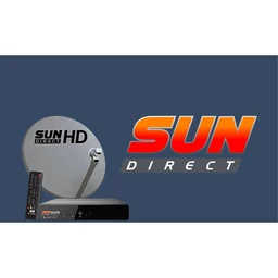 VEV Sun Direct HD Set Top Box Remote | Sun Plus HD Universal Remote | Original Remote (Black)