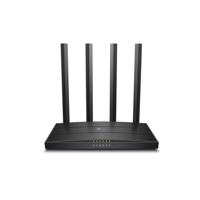 tp-link Archer C6U AC1200 Wi-Fi Router | Full Gigabit | Dual Band (Black)