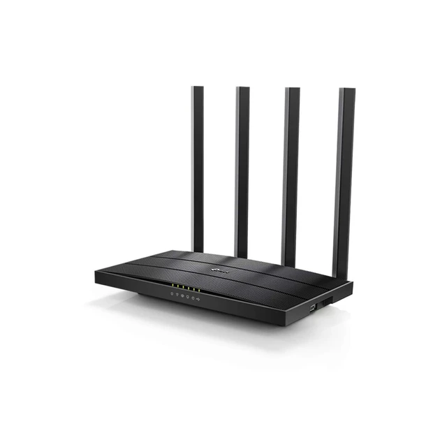 tp-link Archer C6U AC1200 Wi-Fi Router | Full Gigabit | Dual Band (Black)