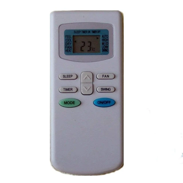 VEV Godrej AC Remote Compatible for TCL/Videocon/Godrej AC (WHITE)