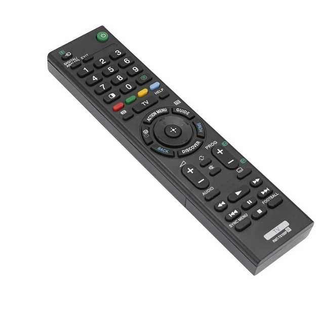 VEV Sony Remote Compatible for Sony RMT-TX100P LED/LCD TV Remote (Black)