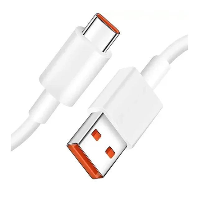 VEV Vivo Data Cable Fast Charging | Type-C | 90W Output | Super Charger (White)